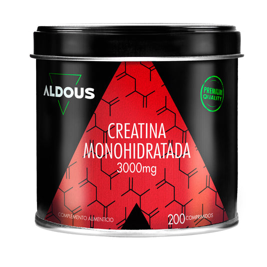Créatine monohydratée Aldous 3000 mg 200 comprimés