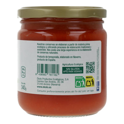 6x pack of Ékolo organic homemade sugar-free fried tomato sauce 340 g