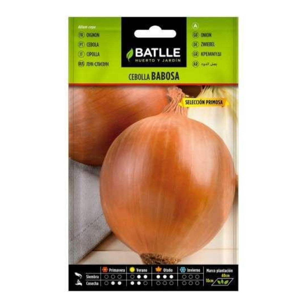 Nasiona cebuli Babosa sel. Primosa Batlle