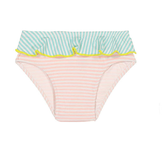 UV-protective striped swimsuit, 12 months