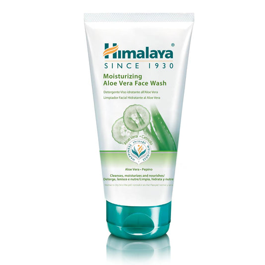 Nettoyant visage hydratant à l'aloe vera Himalaya 150 ml