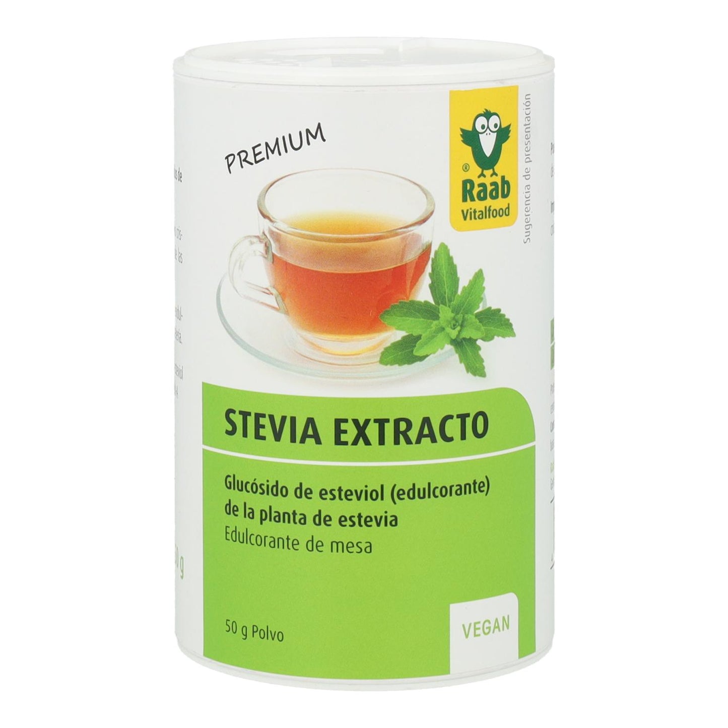 Stevia Premium in polvere Raab, 50 g