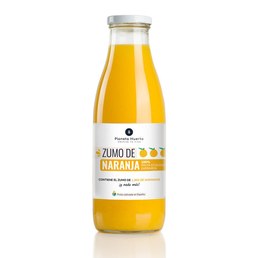 Jus d'orange 100% fruits pressés Eco Planet Orchard 750ml