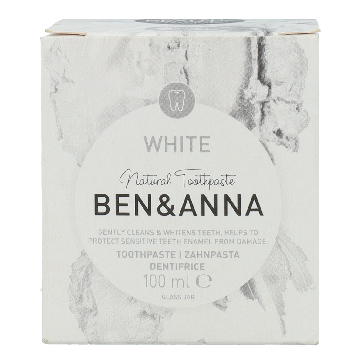 Dentifrice blanc Ben&Anna 100 ml