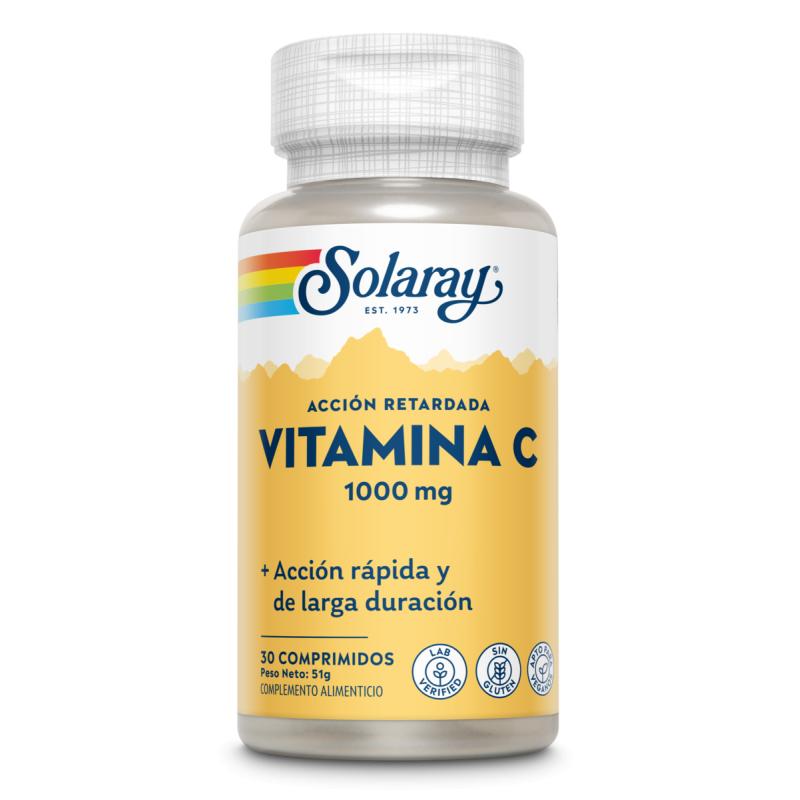 Small Vitamina C 1000 mg Solaray, 30 compresse