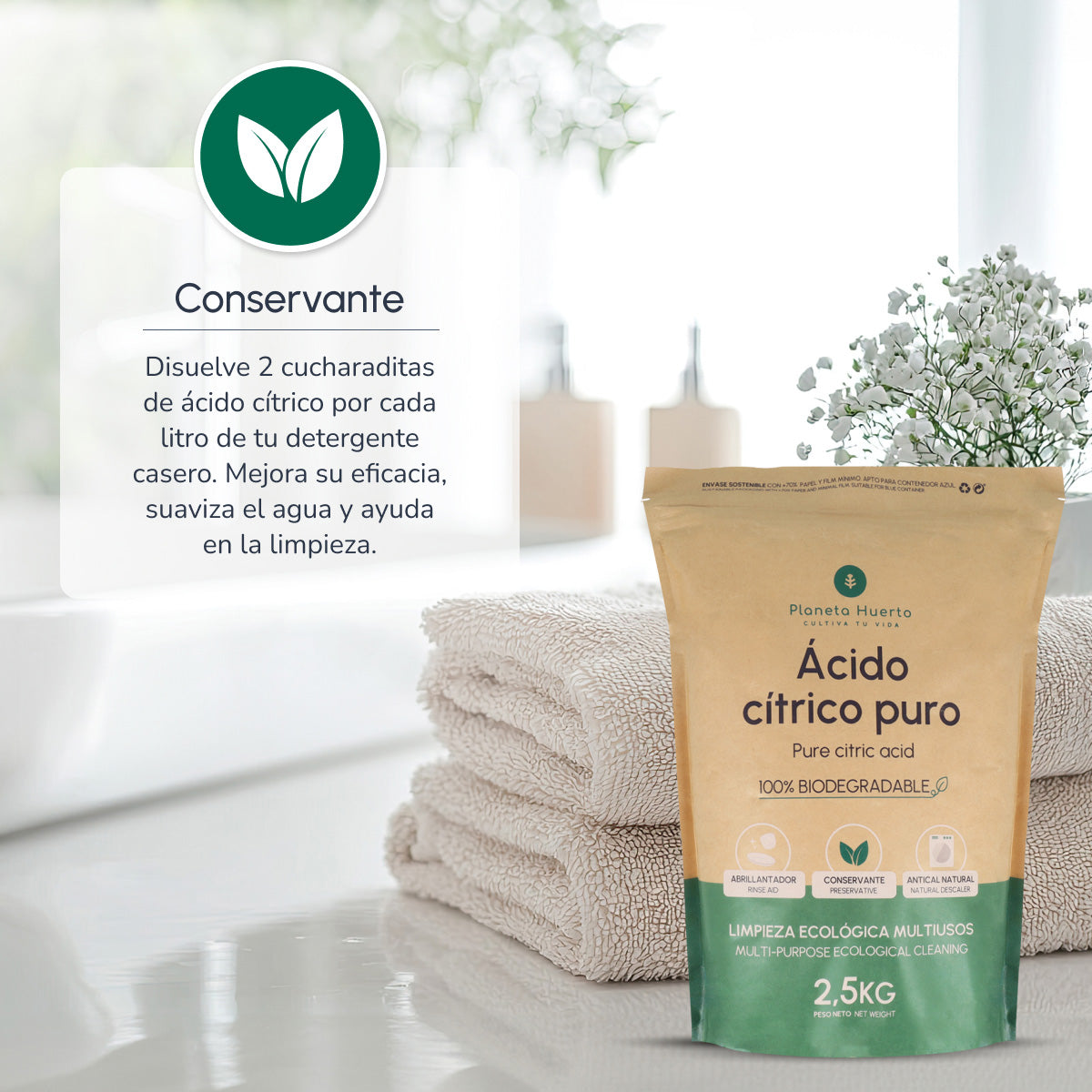 Zitronensäure Planeta Huerto 1 Kg