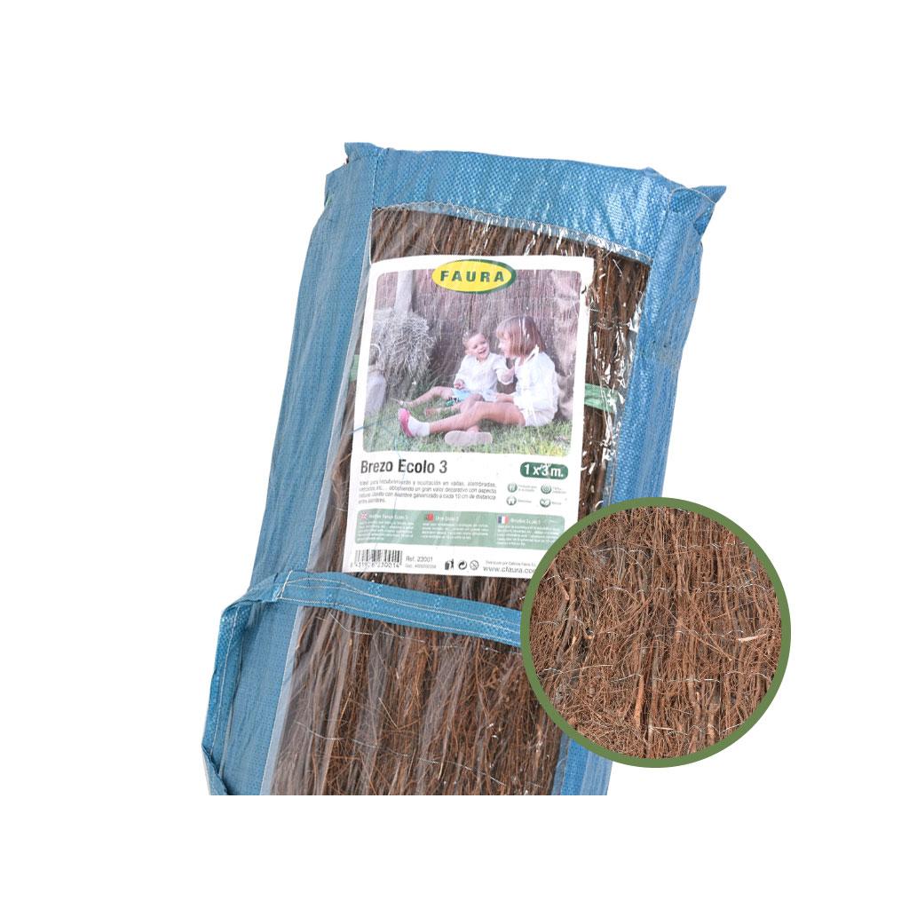 Naturlig häck av importbrezo Eco3 Faura 1 x 3 m