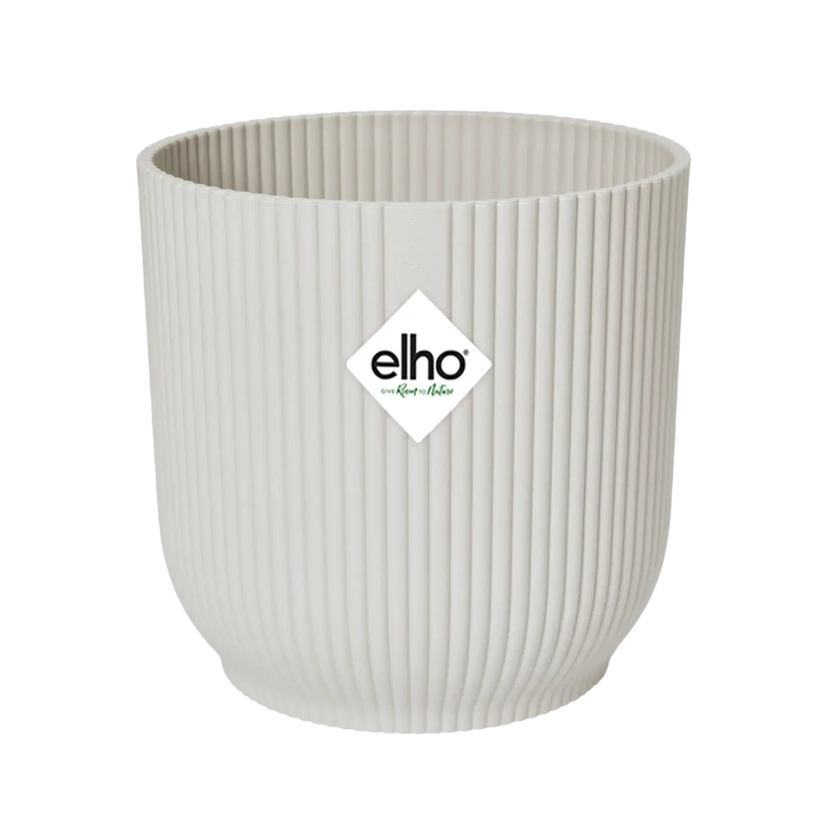 Fioriera vibes fold round silky white Elho 25 cm