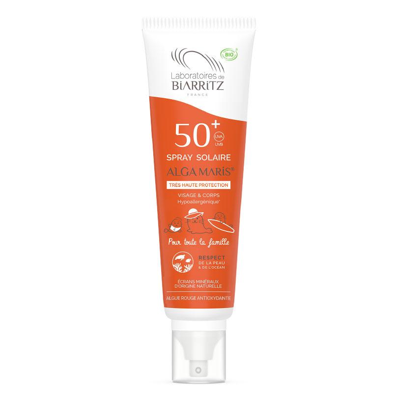 Spray solare viso e corpo spf 50+ Biarritz 150 ml