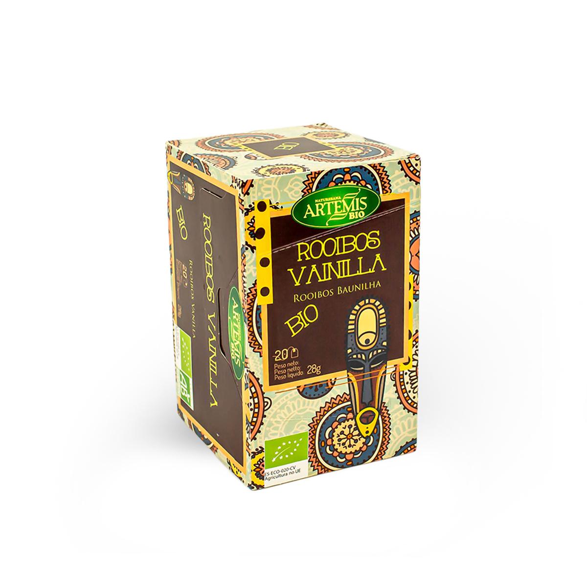 Tè Rooibos alla vaniglia per infuso Artemis Bio 20 bustine