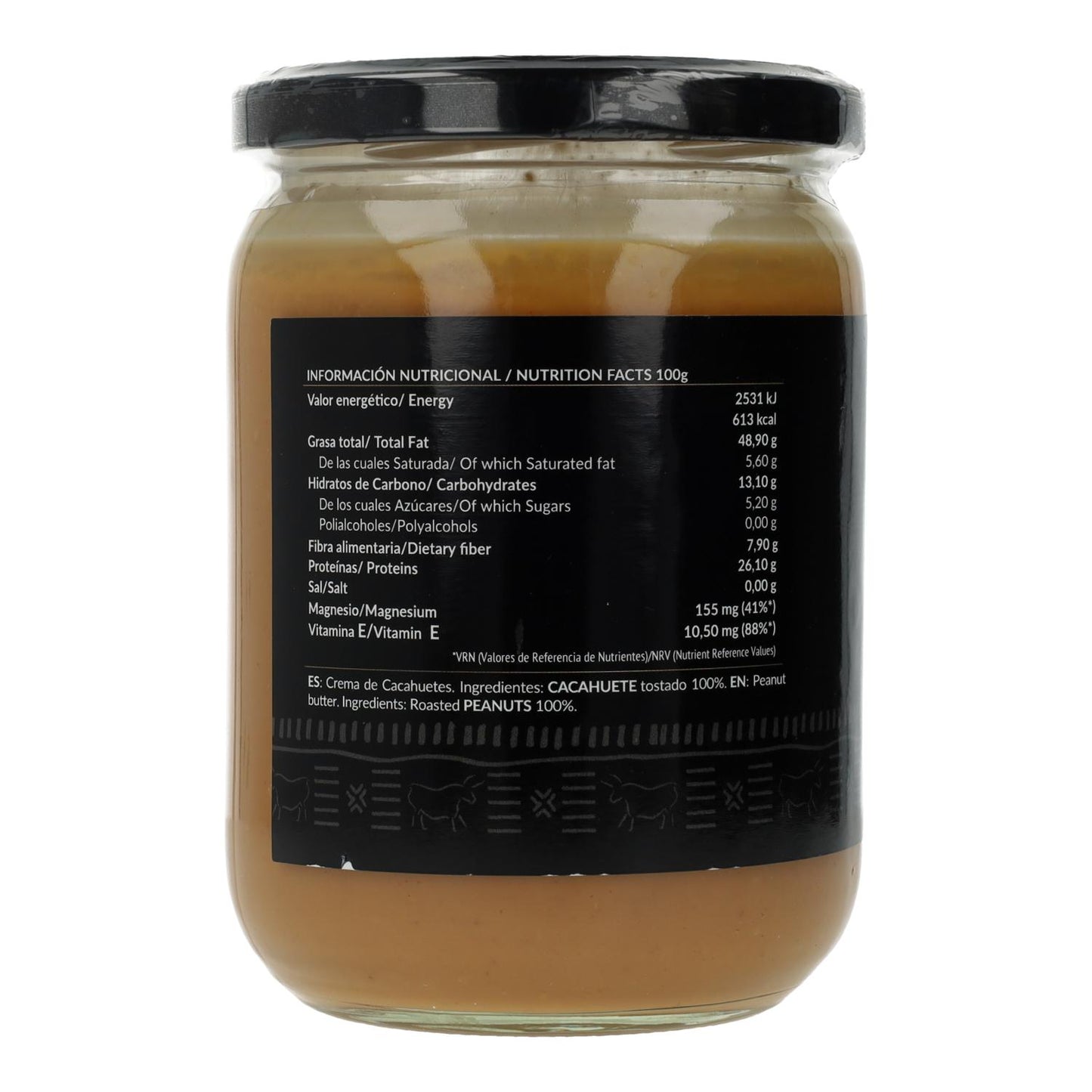 100% naturalny krem z orzeszków ziemnych 457 Paleobull 500 g