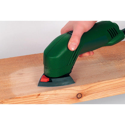 5 fogli abrasivi adesivi Wolfcraft grana 40 95 mm