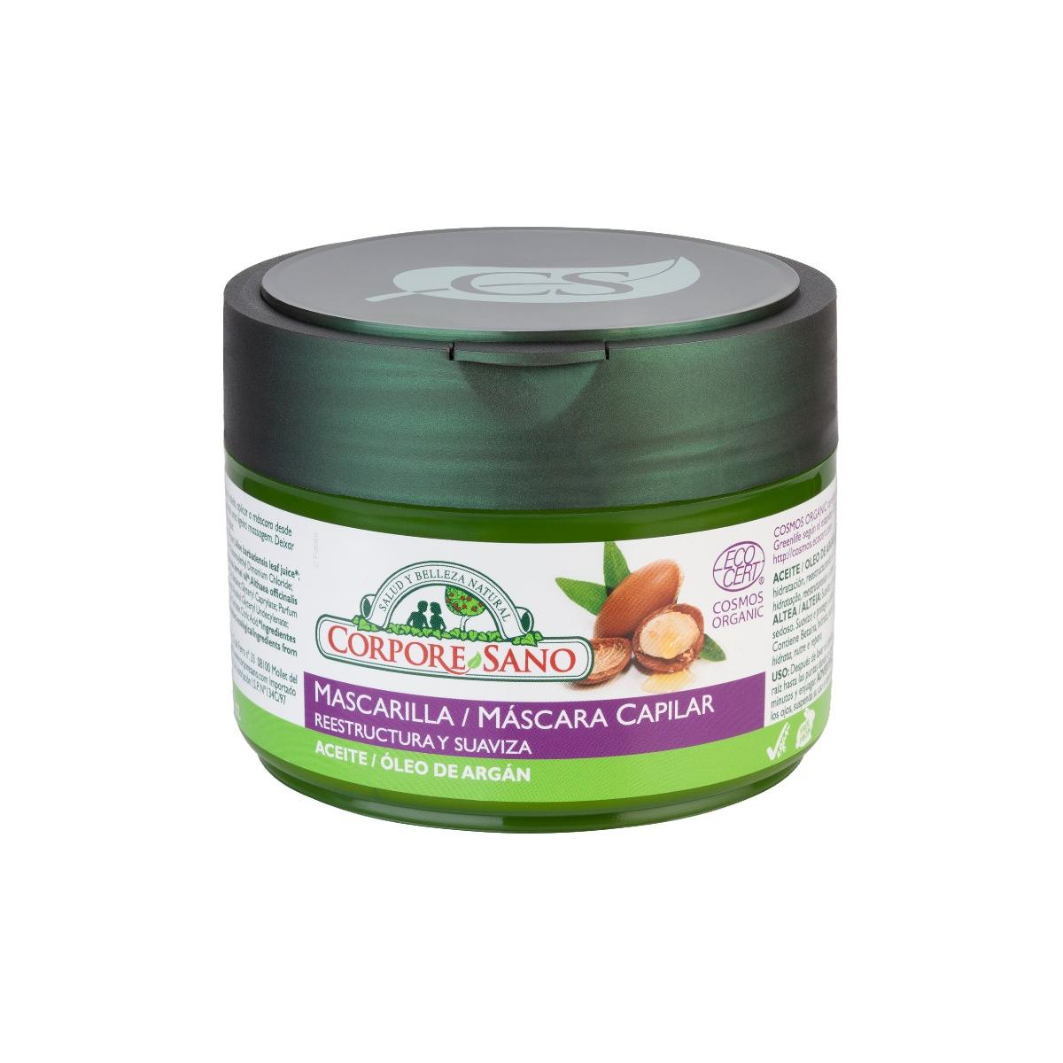Masque capillaire à l'huile d'argan Corpore Sano 250 ml