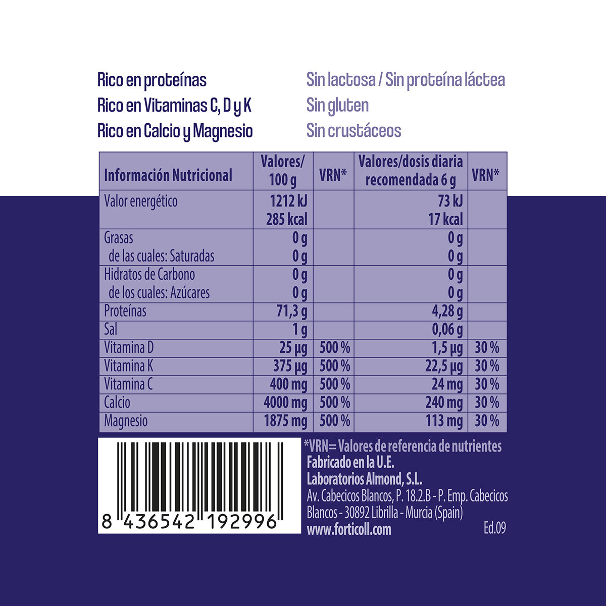 Kolagen morski Forticoll, 180 tabletek