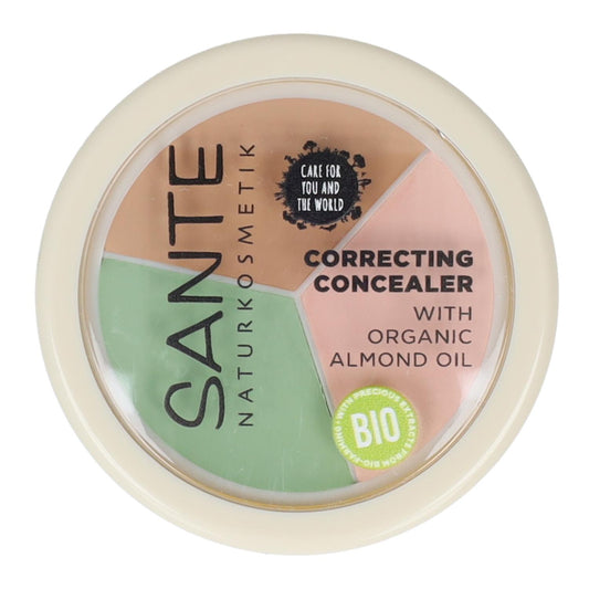 Sante 3-tone cream compact powder concealer 3x2 g