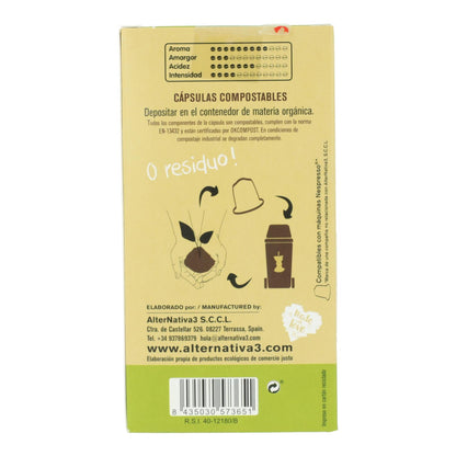 Capsules de café parfumé Alternativa, 10 unités 5,5 g