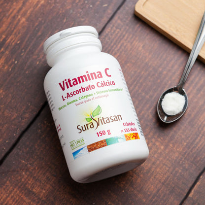 Vitamin C L-askorbat, Sura Vitasan, 150 g