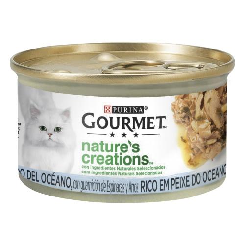 GOURMET Nature's Creations Mini filetti ricchi di pesce dell'oceano 85 g