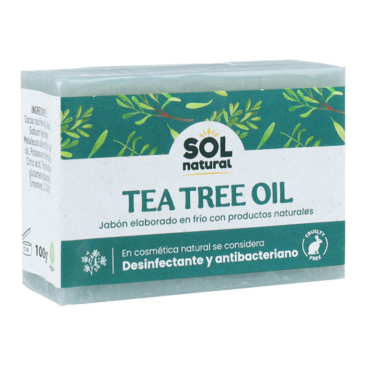 Sol Natural Natural Tea Tree Soap (TTO) 100 g