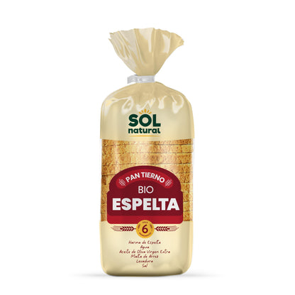 Ekologiczne miękkie pieczywo orkiszowe Sol Natural 400 g