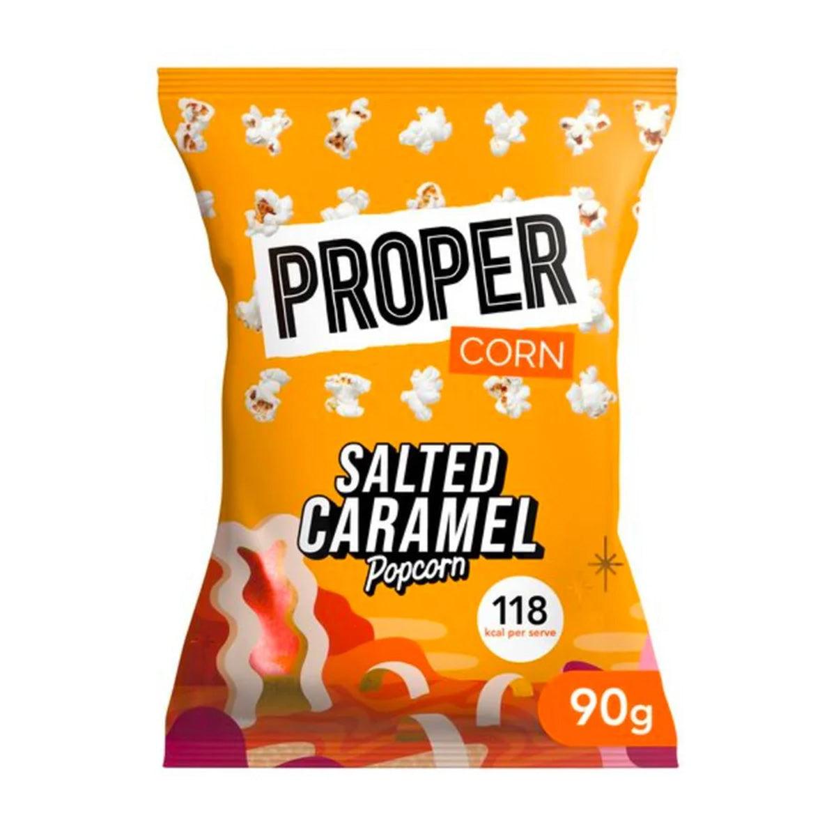 Popcorn mit gesalzenem Karamell PROPER 90 g