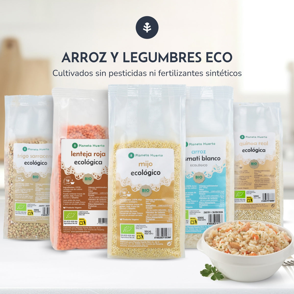Bovete ECO Planeta Huerto 500 g