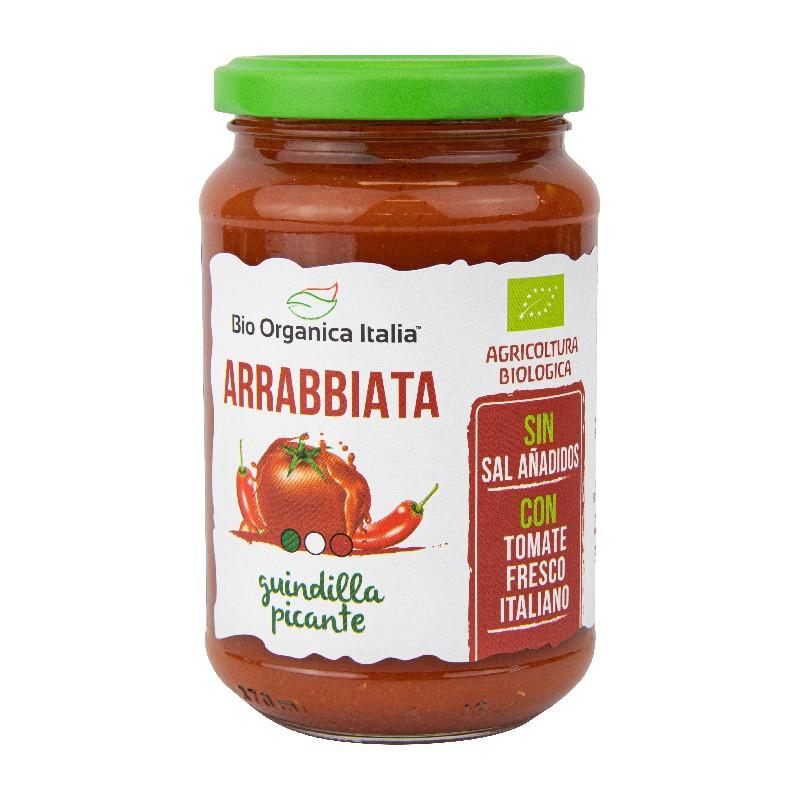 Salsa di pomodoro piccante Arrabiata Bio Organica Italia 325 ml