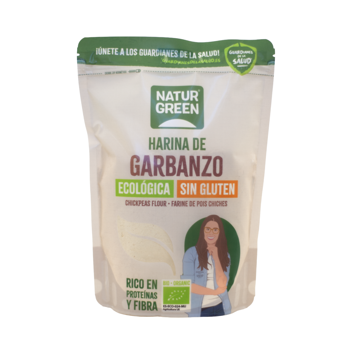 Farina di ceci biologica senza glutine NaturGreen 500 g