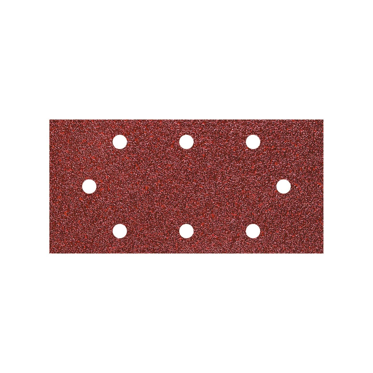 5 självhäftande slipark 93 x 190 mm för excenterslipmaskin Wolfcraft Korn 120