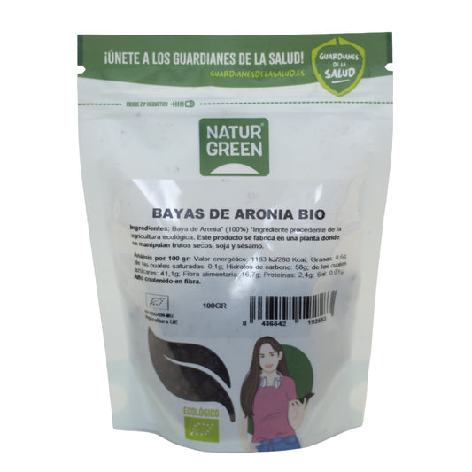 Aronia-Beeren Naturgreen 100 g