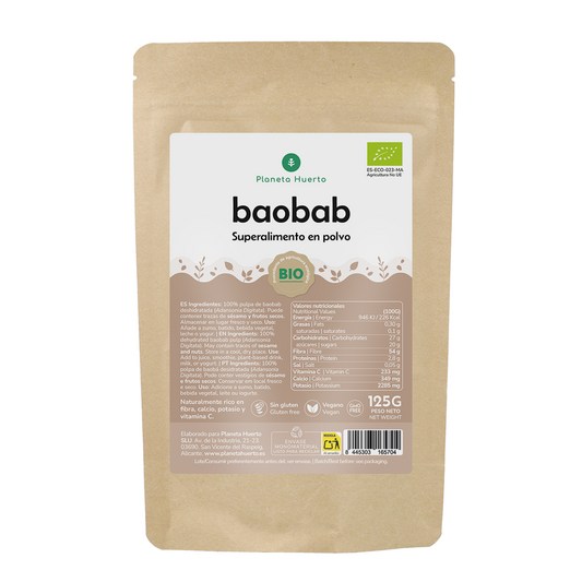 Baobab poeder Eco Planeta Huerto 125 g