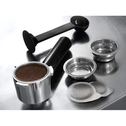 Delonghi Dedica Maestro Ręczny ekspres do kawy espresso i cappuccino EC685.M metal