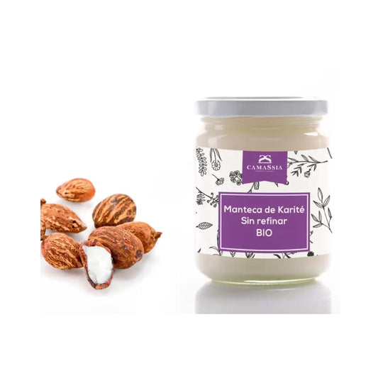 Burro di karité biologico non raffinato, Camassia 1 kg 1000 g