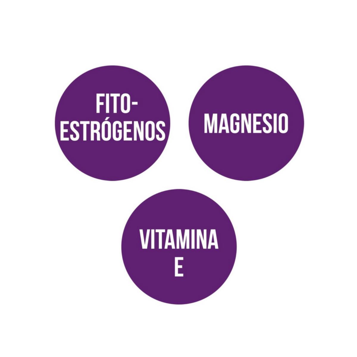 Isoflavones with Magnesium and Vitamin E Ana María LaJusticia, 30 capsules