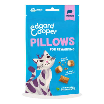 Zalmhapjes Natuurlijke snacks voor katten Edgard Cooper 60 g