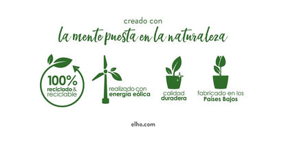 Greensense Aquacare Square self-watering plant pot, Elho, 30 cm, charcoal grey