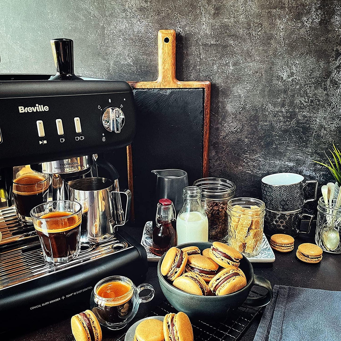 Breville Barista Max+ Coffee Machine - Black (Refurbished)