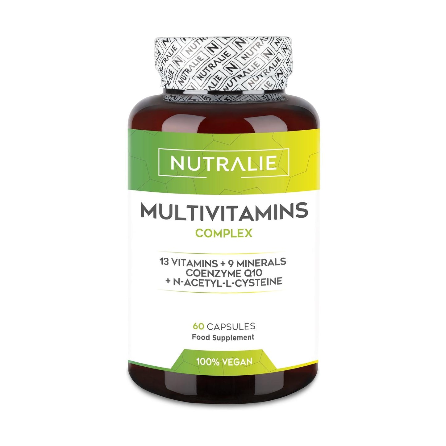 Nutralie Multivitamine Complex met 29 actieve bestanddelen 60 capsules