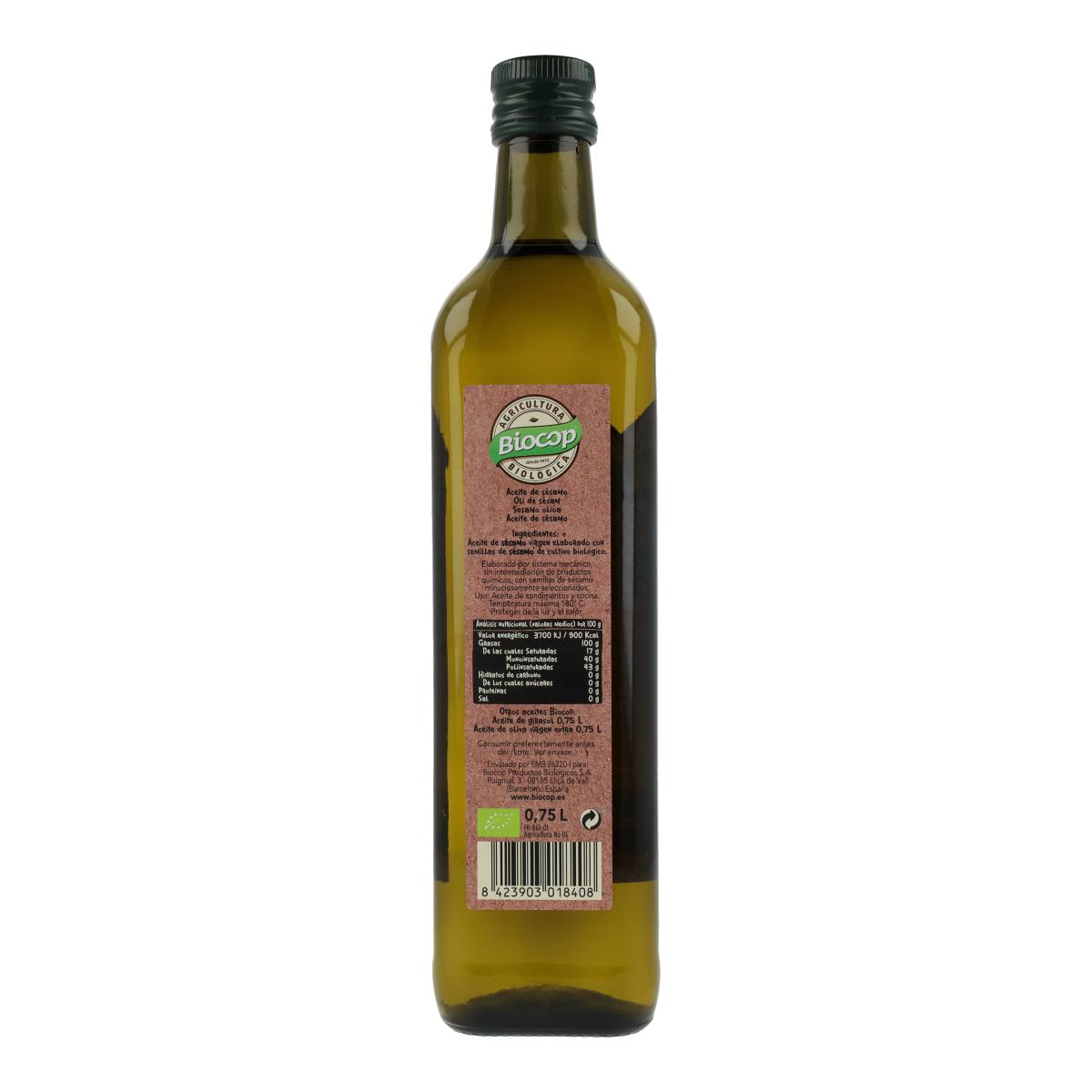 Sesamöl Biocop 750 ml
