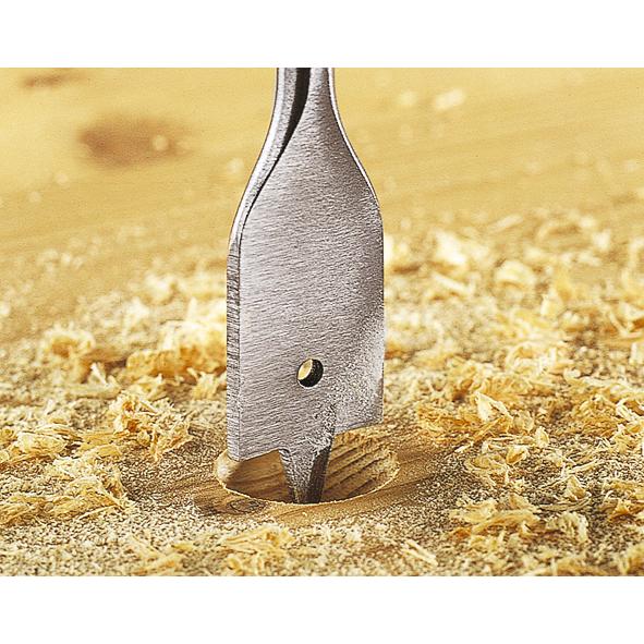 1 punta piatta da fresatura wolfcraft 152 mm con gambo esagonale Ø 18,0 mm