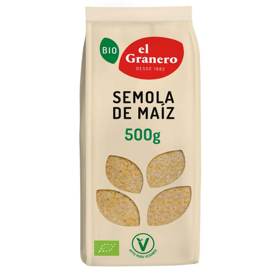 Semoule de maïs bio El Granero 500 g