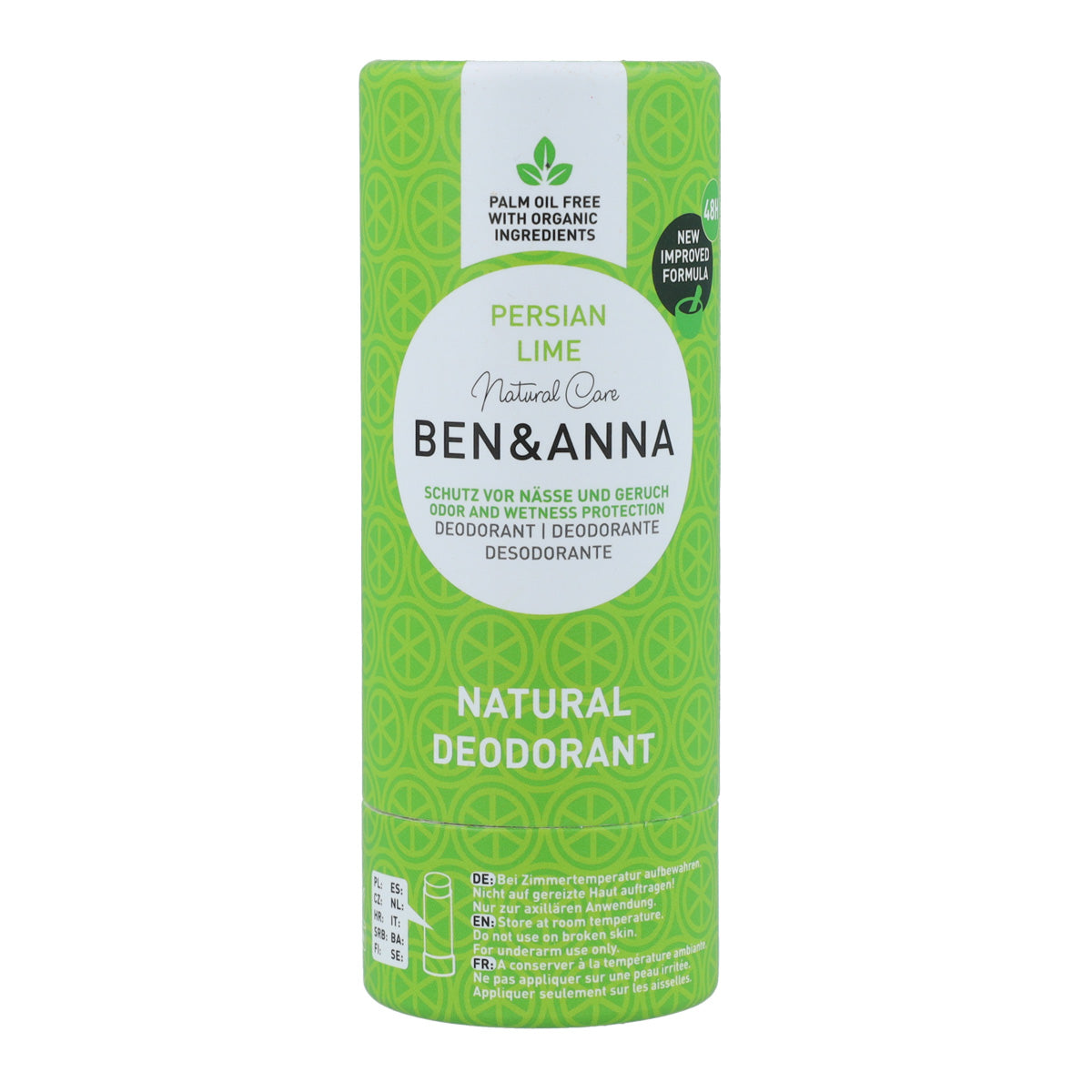 Déodorant (zéro déchet), Ben&Anna, Persian Lime 40 g
