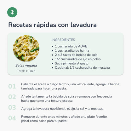 Levure nutritionnelle + B12 Planeta Huerto