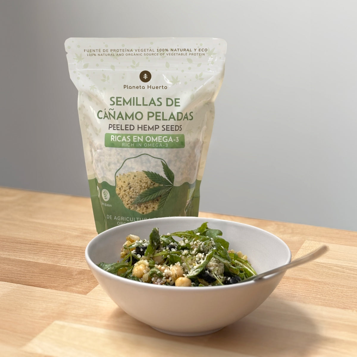 Semi di canapa decorticati ECO Planeta Huerto 400 g