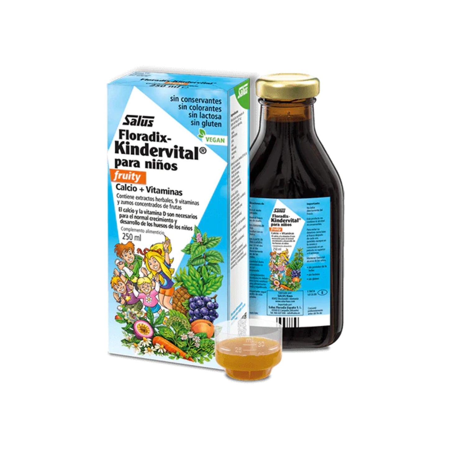 Floradix-Kindervital owocowy 250 ml Salus