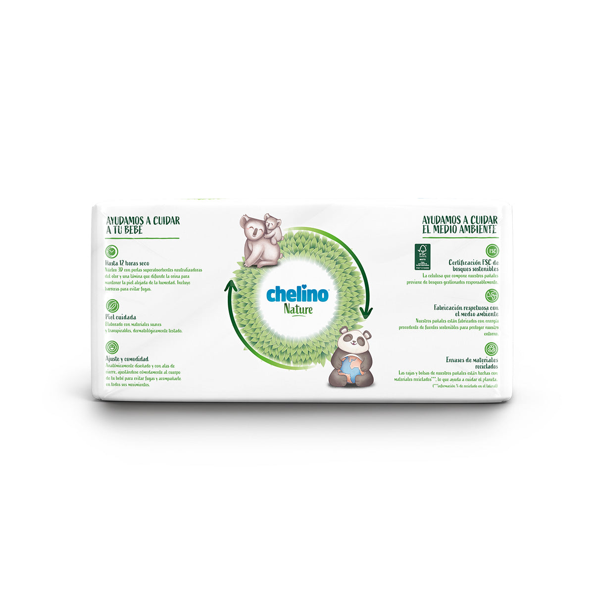 Zestaw 6x Pieluchy T1 1-3 kg Chelino Nature 28 szt.