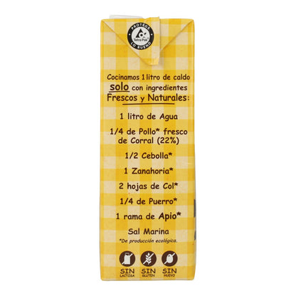 Pack 6x Bouillon de poulet Bio Aneto 1L