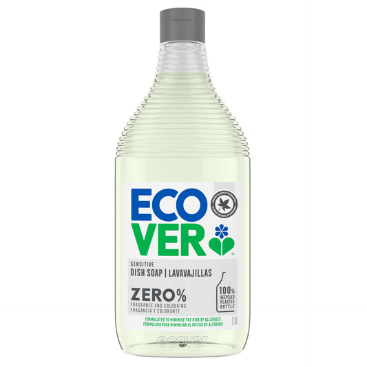 Zero % Ecover Liquid Dishwashing Liquid 450 ml