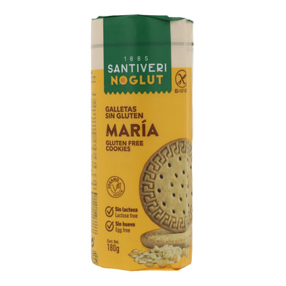 Biscuits María sans gluten Santiveri Noglut 180 g