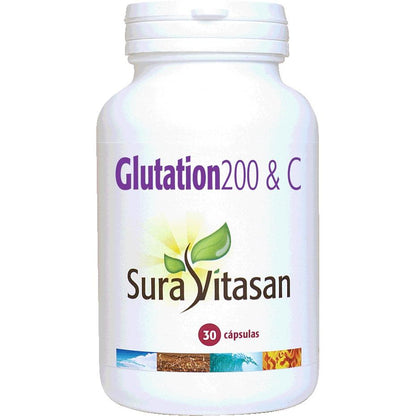 Glutatione 200 e C 200 mg 30 capsule Sura Vitasan